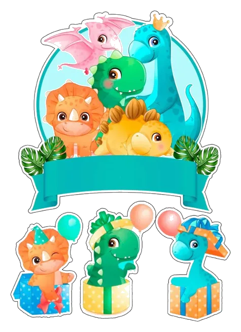 Modelo de Cake Topper 16