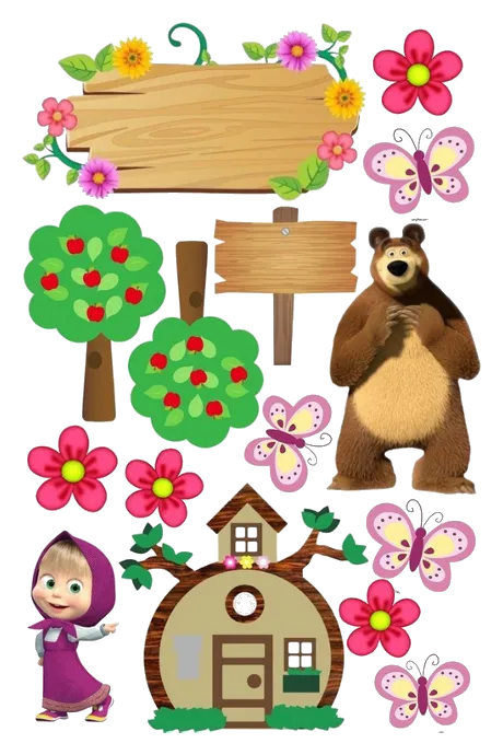 Modelo de Cake Topper 11